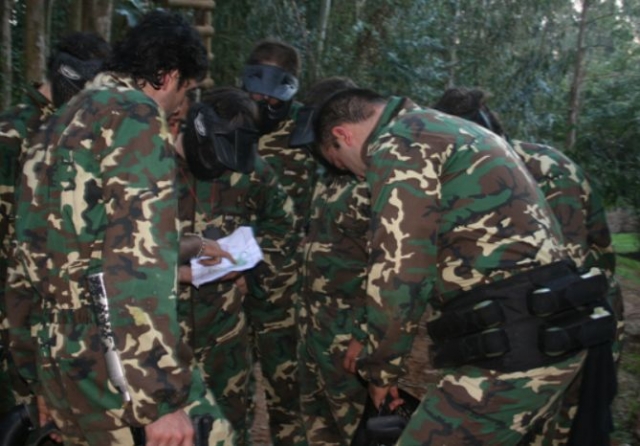  Checking the map of the game scenario 
